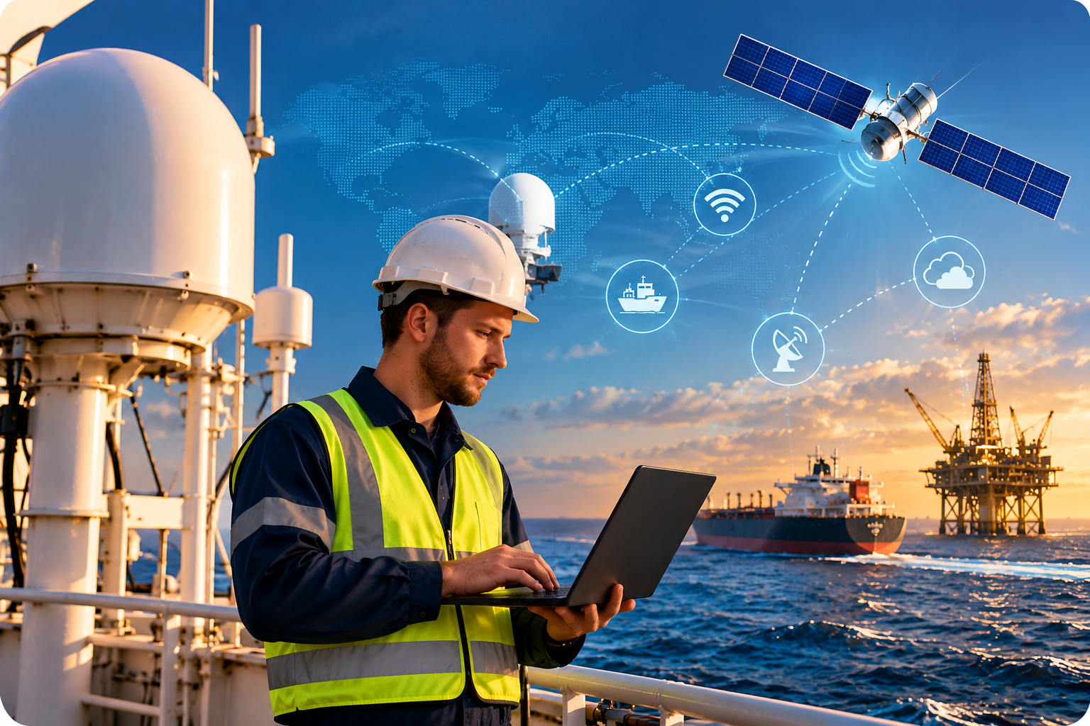 Sarvaansh Maritime Connectivity and Offshore IT Solutions